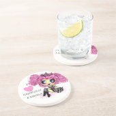 ギフトガーリー原宿ガールスタイル コースター (側面)