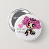 ギフトガーリー原宿ガールスタイル 缶バッジ (正面&裏面)