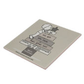 ギフトクリスマスツリーになる（タン） タイル (側面)