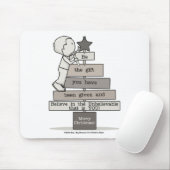 ギフトクリスマスツリーになる マウスパッド (マウス)