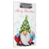 ギフトクリップボード付き可愛いクリスマス格言 クリップボード (右)