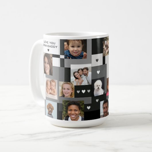 ギフトクール追加18写真を愛すGrandaddy コーヒーマグカップ (正面左)