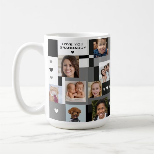ギフトクール追加18写真を愛すGrandaddy コーヒーマグカップ (左)