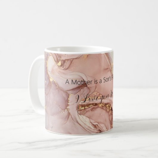 ギフトコレクションマザーズデイマグ コーヒーマグカップ (正面左)