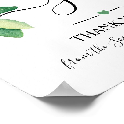 ギフトサイン ブライダルシャワー ウェディング レモンサイン ポスター (角)