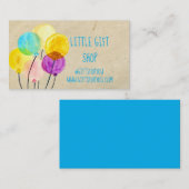 ギフトショップモダンバルーン名刺 名刺 (正面/裏面)