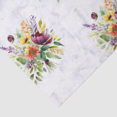 ギフトスタイリッシュラップブーケマーブルデザイン 薄葉紙 (詳細)