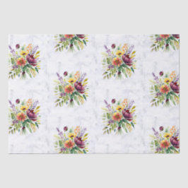 ギフトスタイリッシュラップブーケマーブルデザイン 薄葉紙