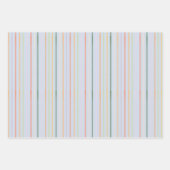 ギフトストライプのラップ ラッピングペーパーシート (正面2)