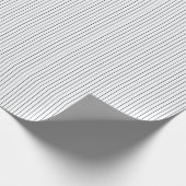 ギフトストライプの包装紙 – 青 – 白01 ラッピングペーパー (角)