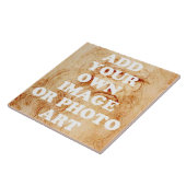 ギフトセラミックタイル – 独自の作成 – 写真を追加 タイル (側面)