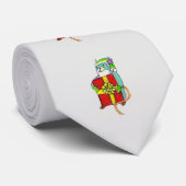 ギフトタイ付きクリスマスマウス ネクタイ (ロール)