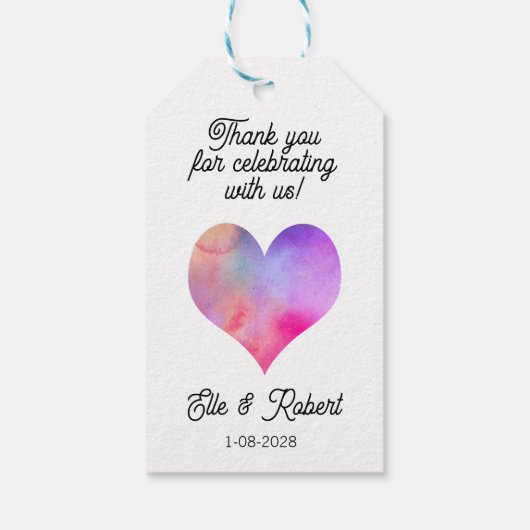 ギフトタグ (裏面)