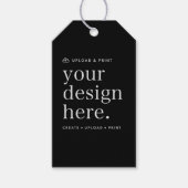 ギフトタグ お好きなデザインをアップロード (正面)