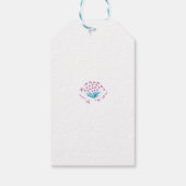 ギフトタグ.水の色虹。フローラ | カスタム ギフトタグ (裏面)