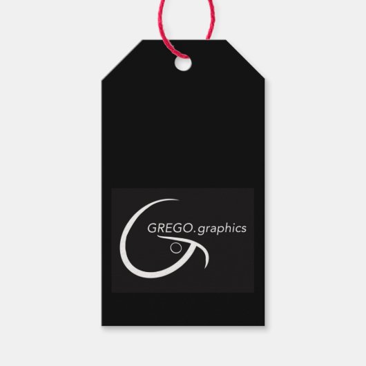 ギフトタグ GregoGraphics (正面)