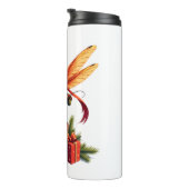 ギフトドラゴン包まれたフライ タンブラー (回転右)