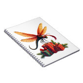 ギフトドラゴン包まれたフライ ノートブック (右側)