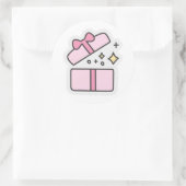 ギフトドードルサークルラップトップ ラウンドシール (バッグ)