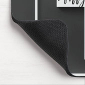 ギフトハーンモダンクリサム写真グリッドマウスパッド マウスパッド (コーナー)