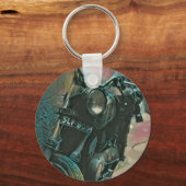 ギフトバイクもしくは自転車に乗る人 キーホルダー (正面)