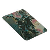 ギフトバイクもしくは自転車に乗る人 マグネット (右側)