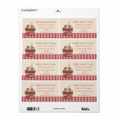 ギフトバスケットラベル ラベル (フルシート)