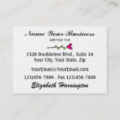 ギフトバスケット – SRF 名刺 (裏面)