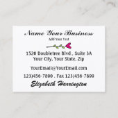 ギフトバスケット – SRF 名刺 (裏面)