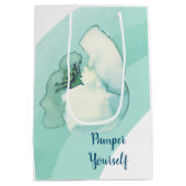 ギフトバッグで自分を贒やかに ミディアムペーパーバッグ (裏面)