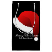 ギフトバッグのクリスマスの秘密サンタ スモールペーパーバッグ (正面)