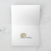 ギフトバッグ誕生日カード付ラグドール カード (内部)