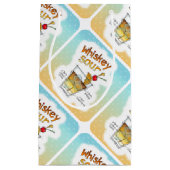 ギフトバッグ-ウイスキーサワーのレシピのカクテルの芸術 スモールペーパーバッグ (正面)