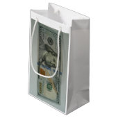 ギフトバッグ/カードセット/ メトロポリムデザイン スモールペーパーバッグ (裏面アングル)