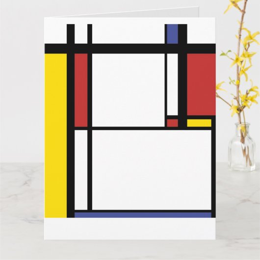 ギフトバッグ カード (黄色い花)