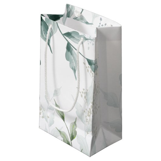 ギフトバッグ | グレージェードグリーン植物学 (正面アングル)