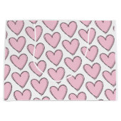 ギフトバッグ - ピンクハート (正面)