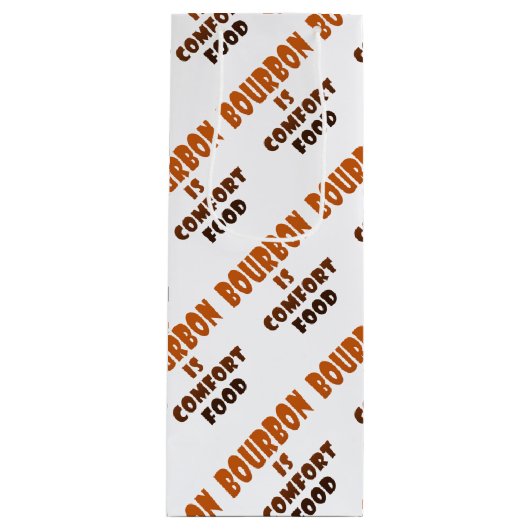 ギフトバッグ-ブルボンは心地よいの食糧です ワインギフトバッグ (正面)