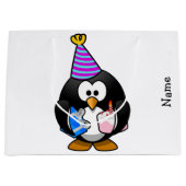 ギフトバッグ。 ペンギン ラージペーパーバッグ (正面)
