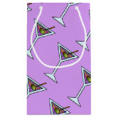 ギフトバッグ-マルティーニのデザイン スモールペーパーバッグ (裏面)