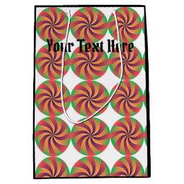 ギフトバッグ ミディアム ブラックカラー オーダーメッセージ バッグ