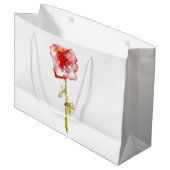 ギフトバッグ 水彩とインクのローズ (正面アングル)