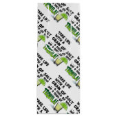 ギフトバッグ-生命、ライム、塩、テキーラ! ワインギフトバッグ (正面)