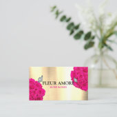 ギフトバラボックスフラワーボックス 名刺 (スタンド正面)