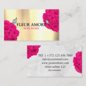 ギフトバラボックスフラワーボックス 名刺 (正面/裏面)