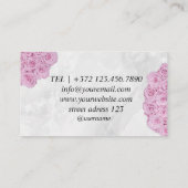 ギフトバラボックスフラワーボックス 名刺 (裏面)