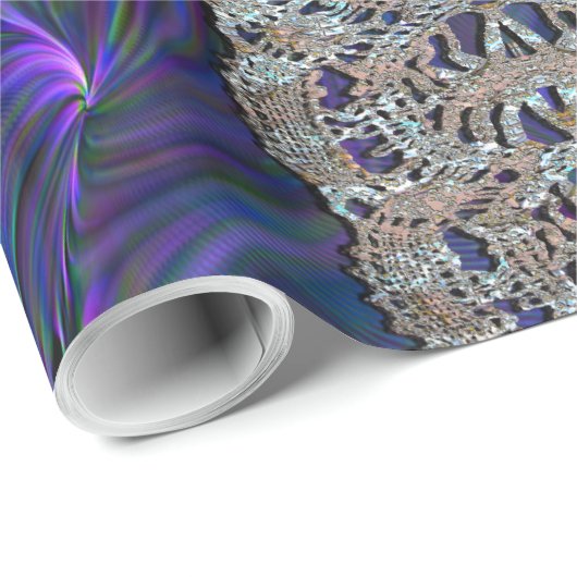 ギフトパターかわいらしンを包みエレガント込む ラッピングペーパー (ロールコーナー)