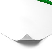 ギフトパターン付きクリスマスハッピー小妖精や小人 ポスター (角)