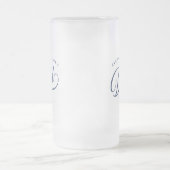 ギフトパパ |スタイリッシュパパカスタムギフト フロストグラスビールジョッキ (中央)