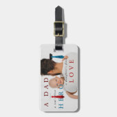 ギフトパパ – 写真 ラゲッジタグ (正面縦)